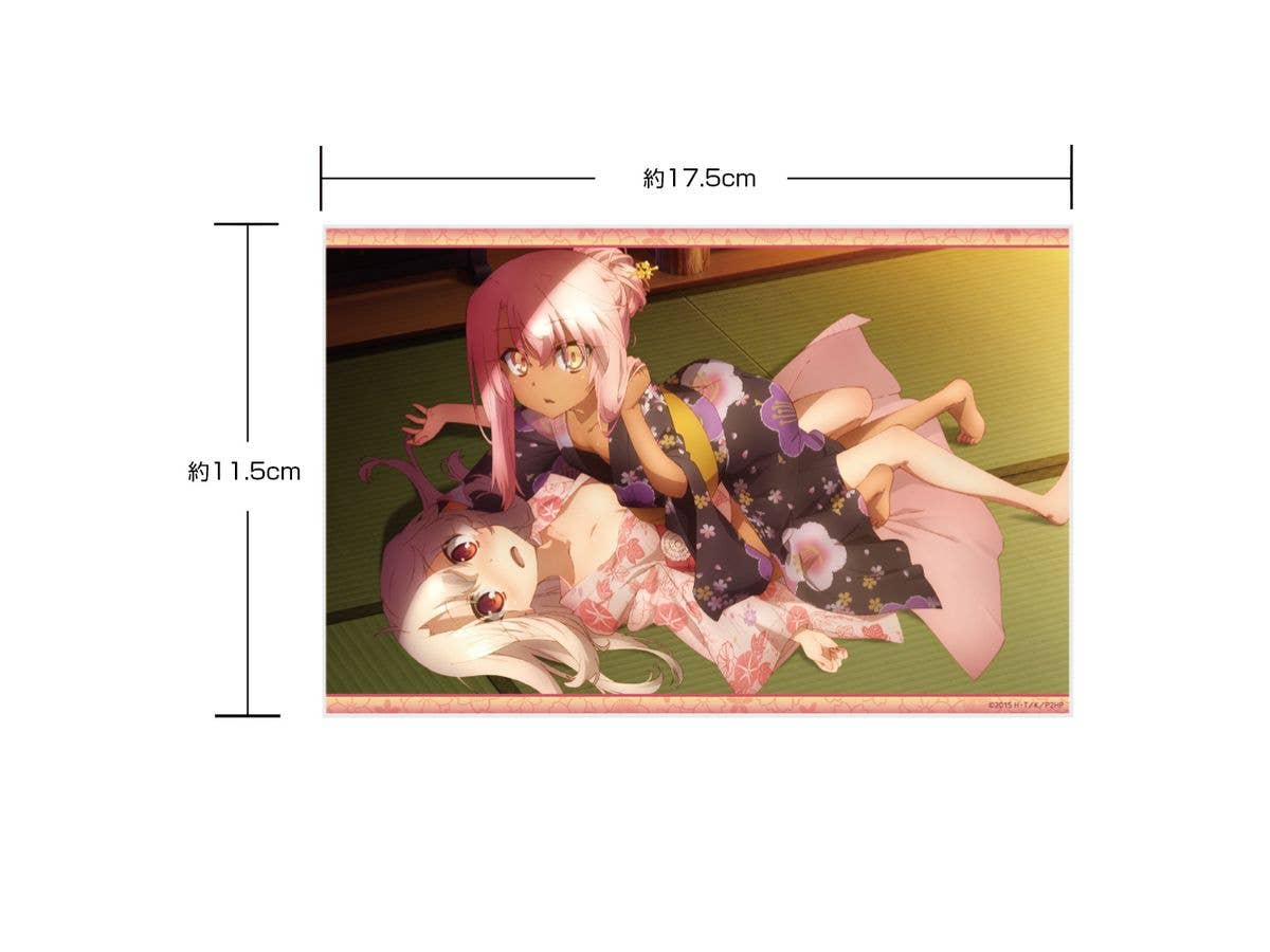 Fate / kaleid liner プリズマ イリヤ ツヴァイ ヘルツ!: イリヤとクロエ 浴衣で魔力供給 アクリルアートスタンド