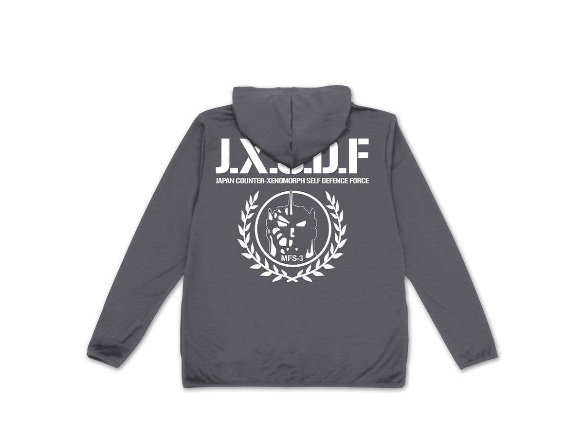 ゴジラ: 第一機龍隊 薄手ドライパーカー / GRAY-XL