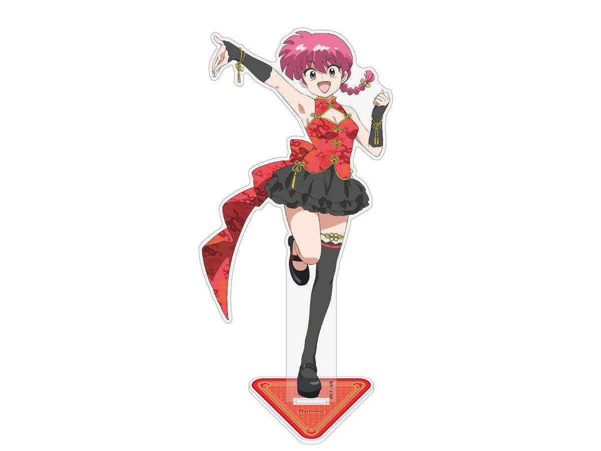 らんま1 / 2: 描き下ろし らんま アクリルスタンド(大) チャイナ x アイドルVer.