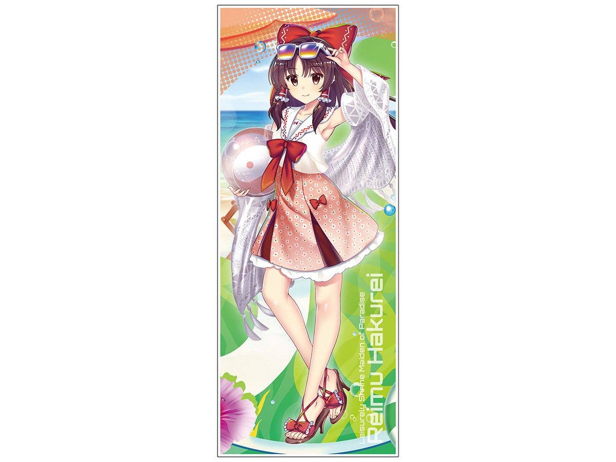 東方LostWord: [楽園の有閑な巫女] 博麗霊夢 ハイブリッドフェイスタオル