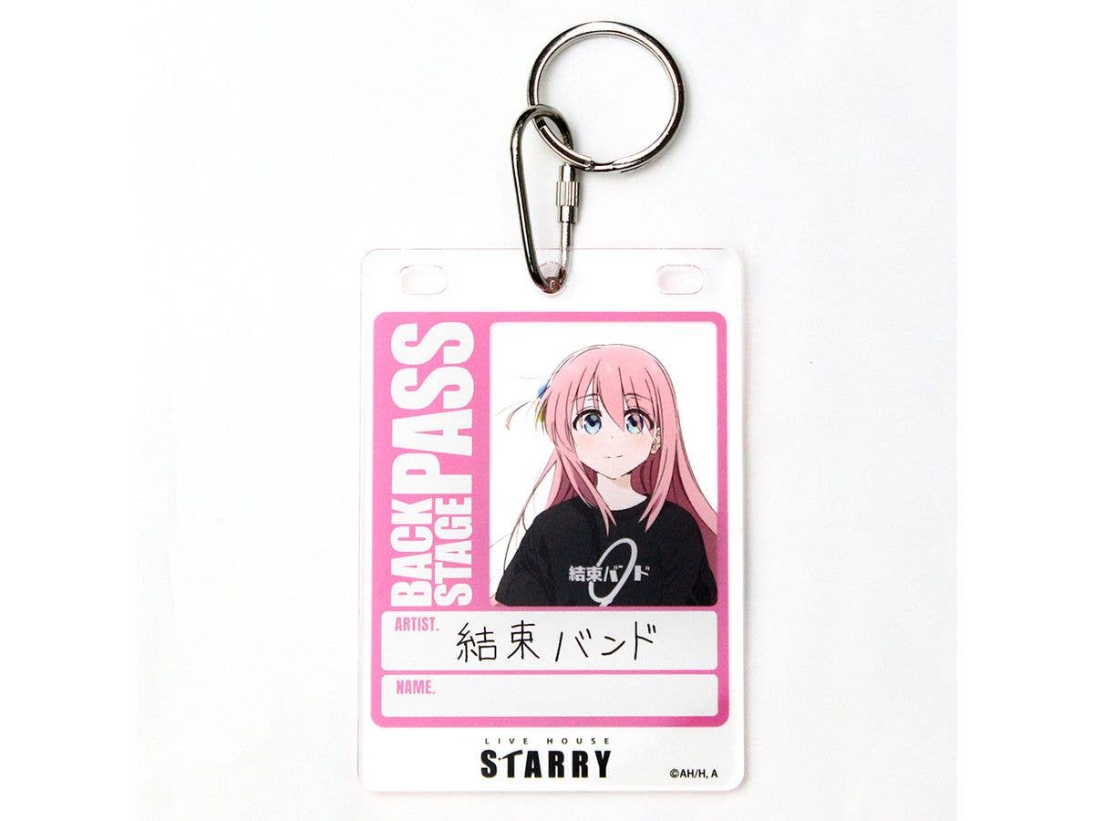 アニメ ぼっち・ざ・ろっく!: 後藤ひとり バックステージパス風アクリルキーホルダー