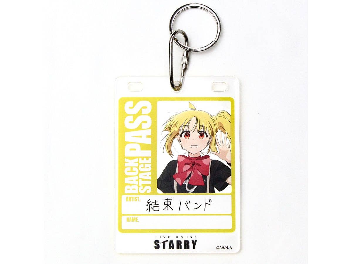 アニメ ぼっち・ざ・ろっく!: 伊地知虹夏 バックステージパス風アクリルキーホルダー