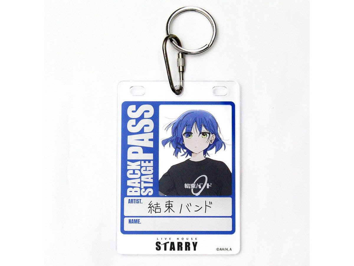 アニメ ぼっち・ざ・ろっく!: 山田リョウ バックステージパス風アクリルキーホルダー