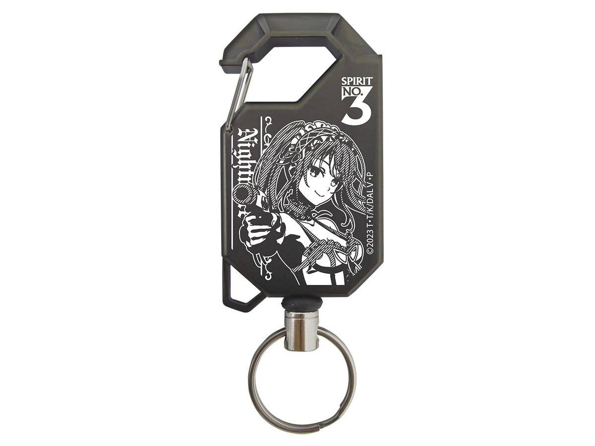 デート・ア・ライブV: 時崎狂三 リールキーホルダー