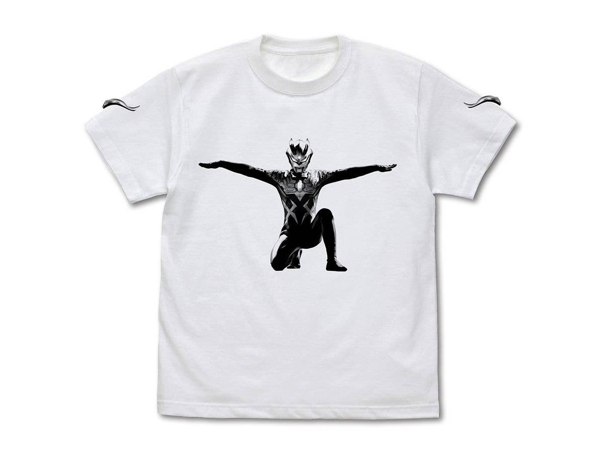 ウルトラマンゼロ: ゼロスラッガー Tシャツ / WHITE-XL