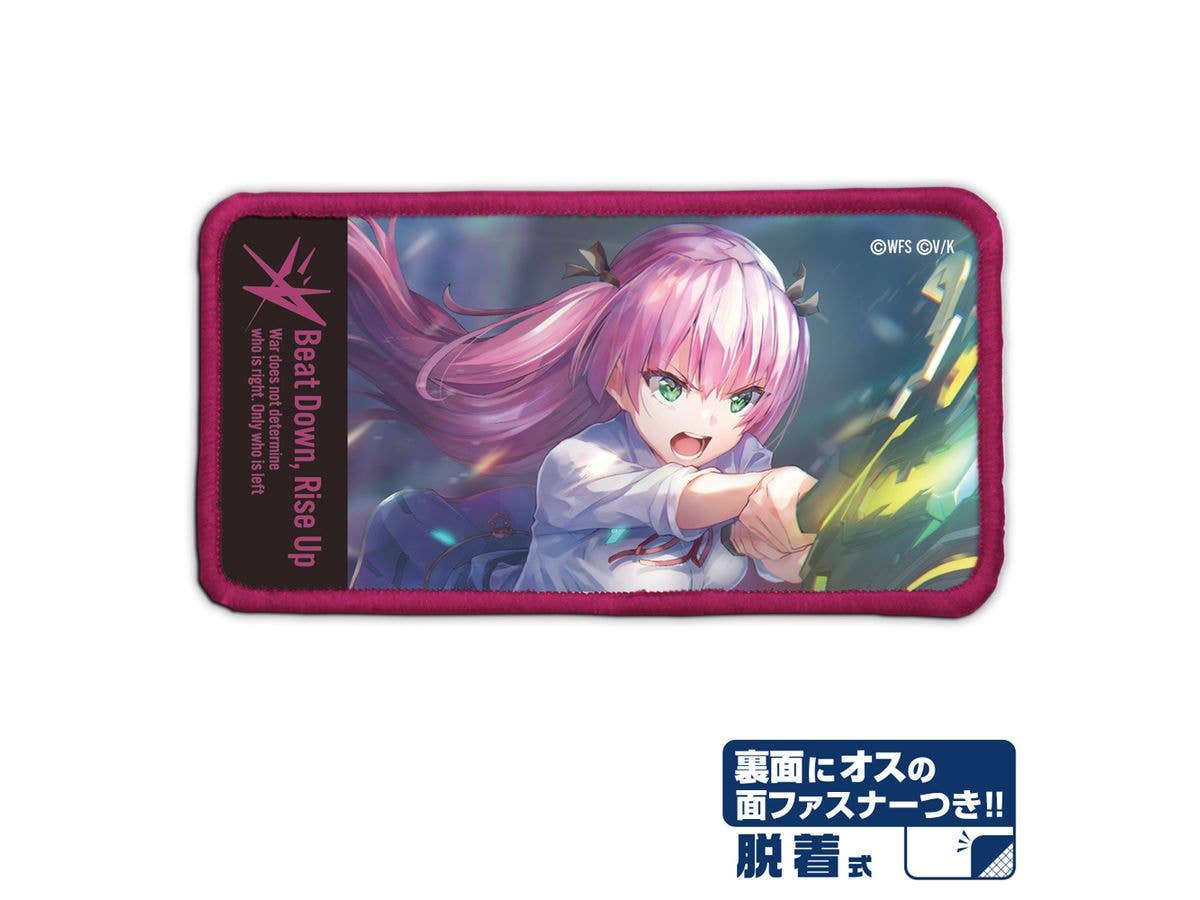 ヘブンバーンズレッド: 逢川めぐみ Ikki Burst Strike 脱着式フルカラーワッペン