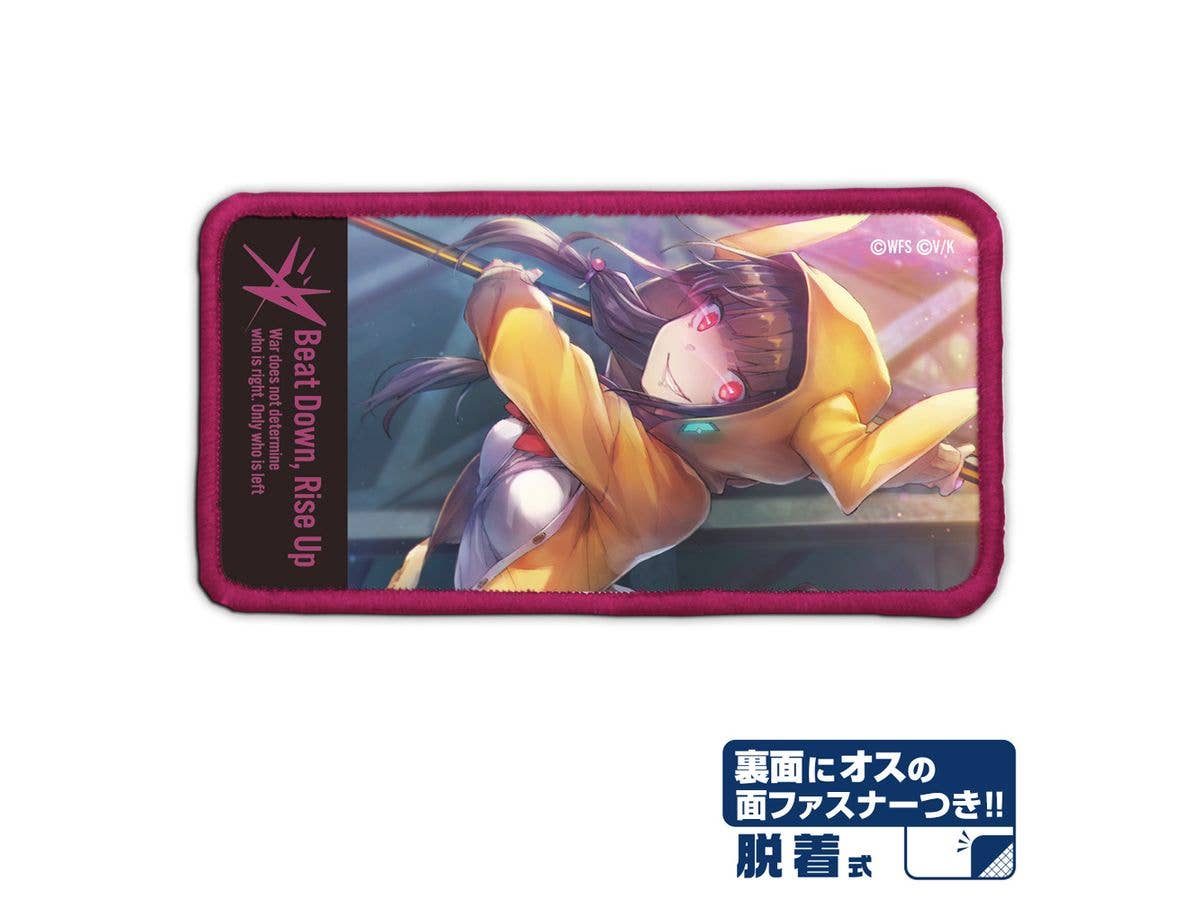 ヘブンバーンズレッド: 朝倉可憐 紅蓮月華のKillrazor 脱着式フルカラーワッペン