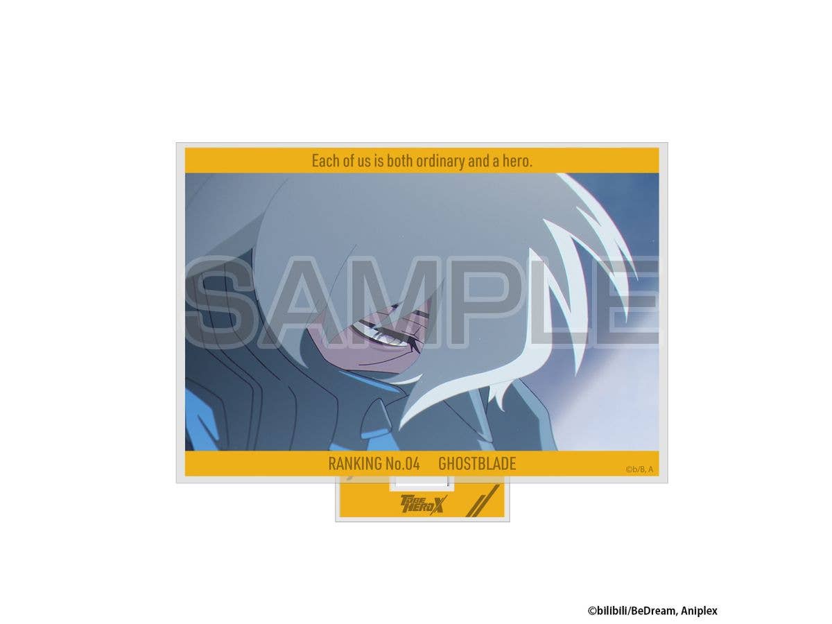 アニメ TO BE HERO X: 黙殺 ビジュアル アクリルスタンド