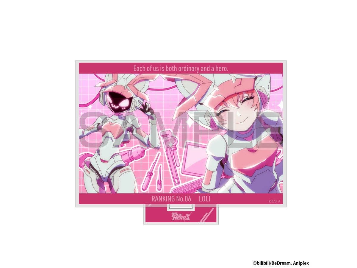 アニメ TO BE HERO X: ロリ ビジュアル アクリルスタンド