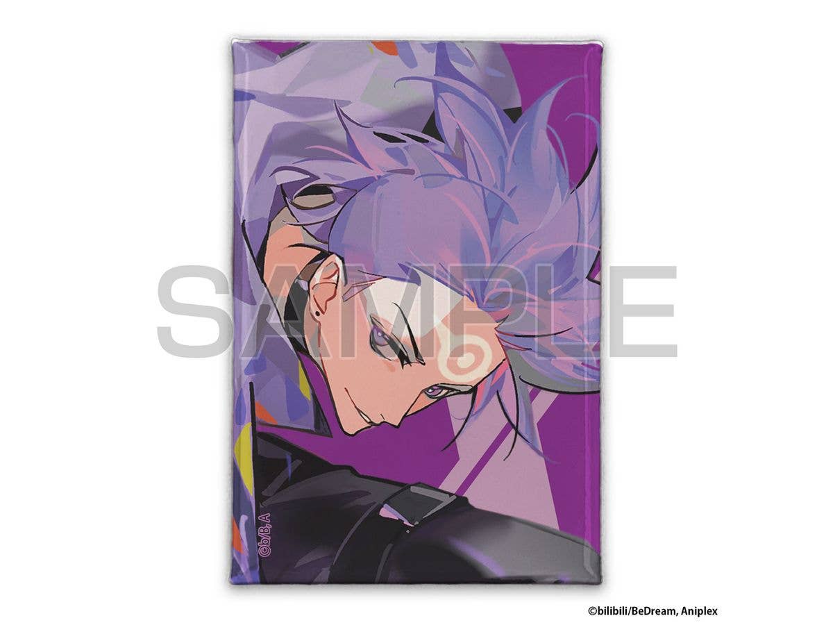 アニメ TO BE HERO X: 梁龍 スクエア缶バッジ