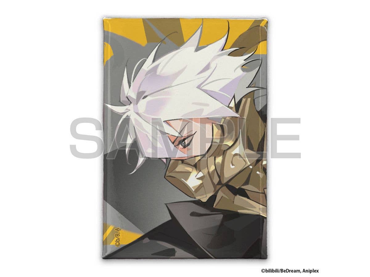 アニメ TO BE HERO X: 黙殺 スクエア缶バッジ