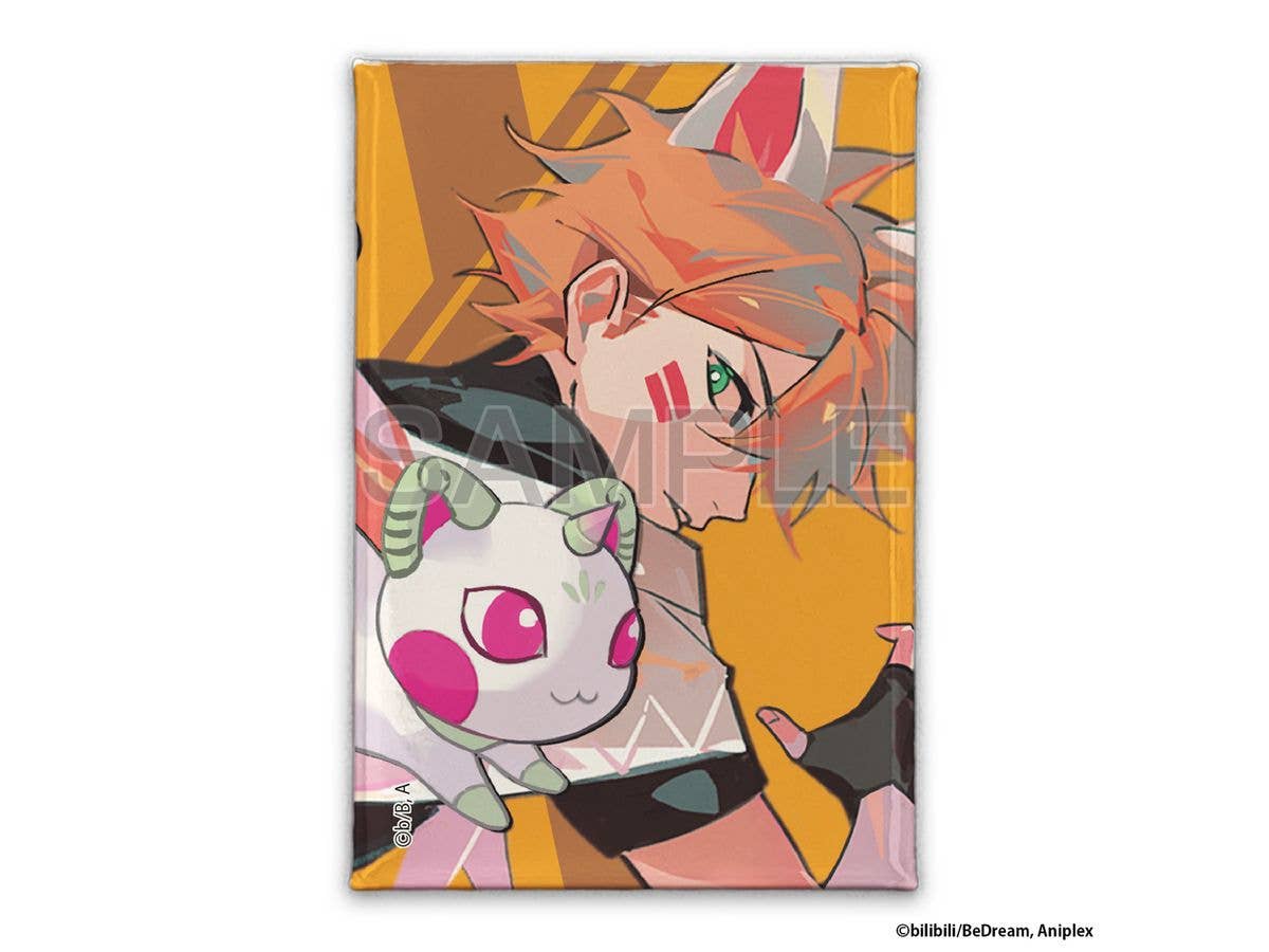 アニメ TO BE HERO X: リトルジョニー & ビッグジョニー スクエア缶バッジ