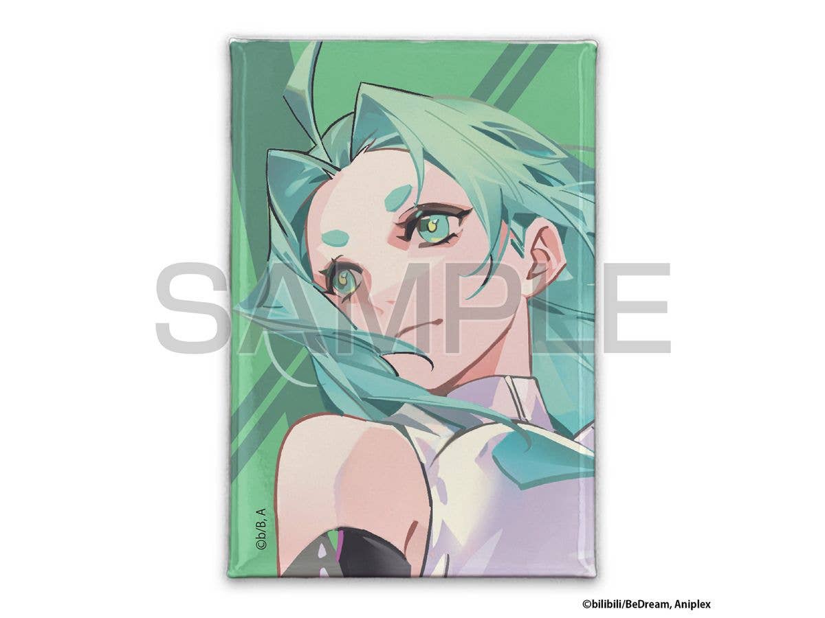 アニメ TO BE HERO X: ラッキーシアン スクエア缶バッジ