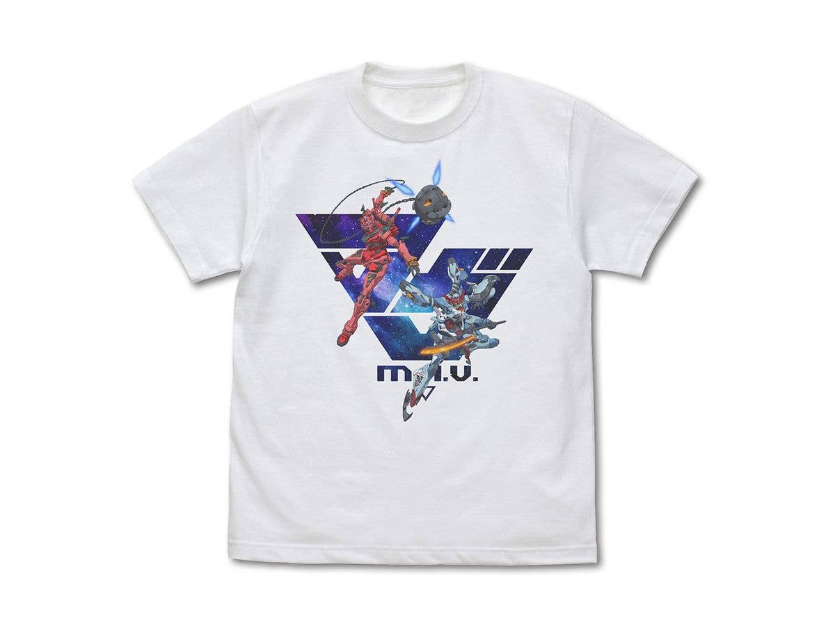 機動戦士Gundam GQuuuuuuX: マヴ フルカラーTシャツ / WHITE-L