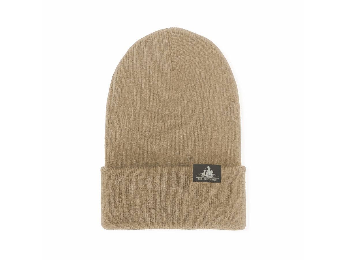 ゆるキャン SEASON3: シルエットバイク志摩リン ニットキャップ / KHAKI