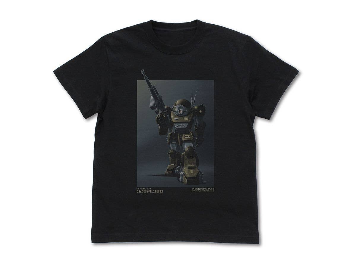 装甲騎兵ボトムズ: ATM-09-ST スコープドッグ Tシャツ / BLACK-M
