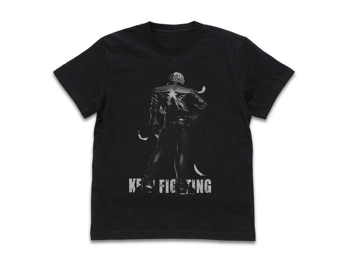 餓狼伝説 City of the Wolves: ロックの背中 Tシャツ / BLACK-L
