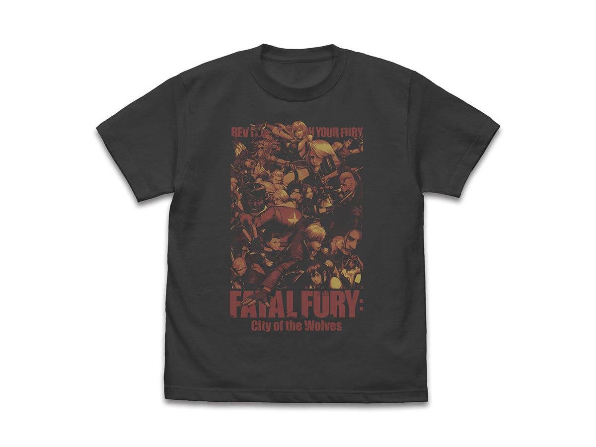 餓狼伝説 City of the Wolves: キャラクター Tシャツ / SUMI-M