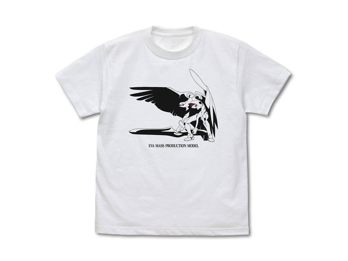 EVANGELION: 新世紀エヴァンゲリオン劇場版 EVA量産機 Tシャツ / WHITE-L