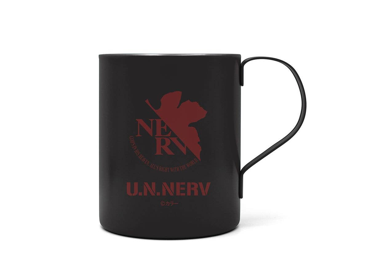 EVANGELION: NERV 二層ステンレスマグカップ (塗装)