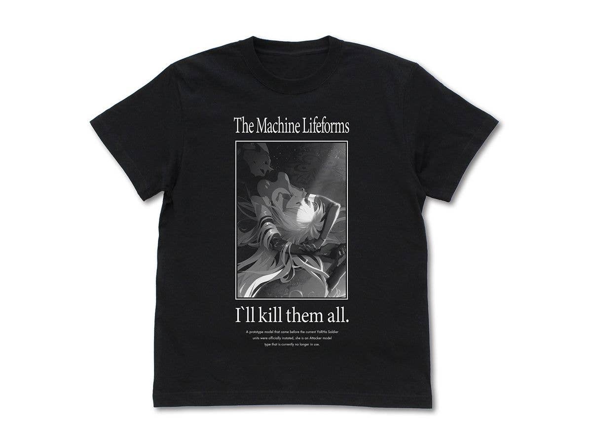 NieR:Automata Ver1.1a: A2 Tシャツ / BLACK-M