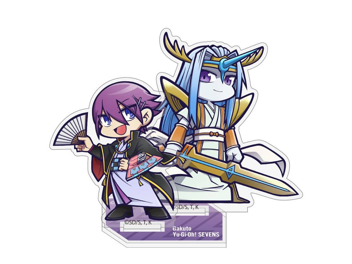 遊戯王SEVENS: ガクト & 天翔流麗ヤメテラス アクリルスタンド
