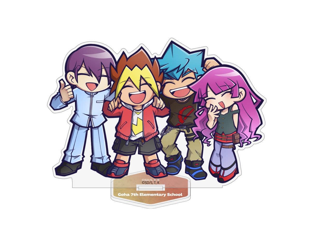 遊戯王SEVENS: 遊我 & ルーク & ガクト & ロミン アクリルスタンド