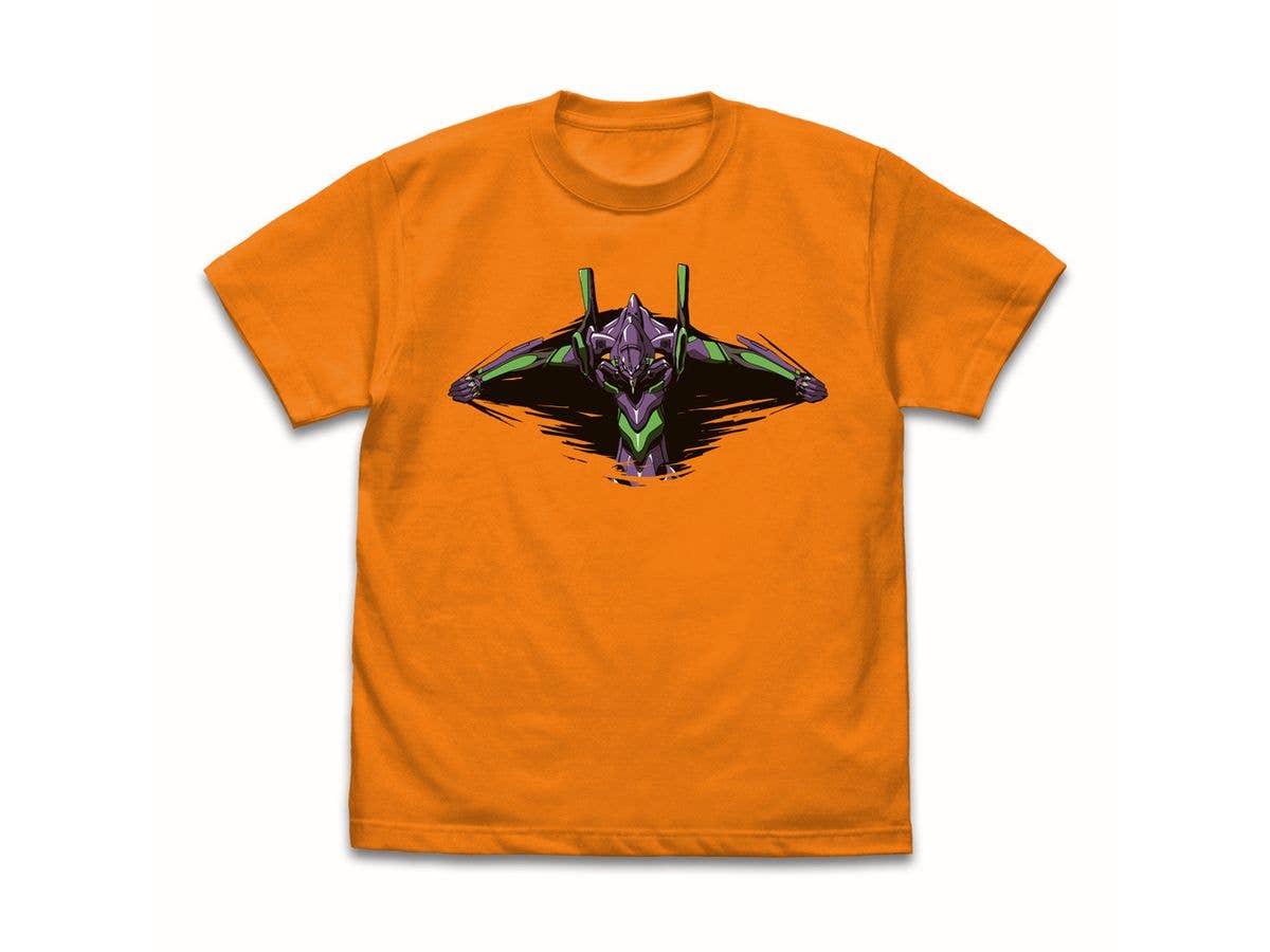 EVANGELION: 初号機A.T.フィールド Tシャツ / ORANGE-L