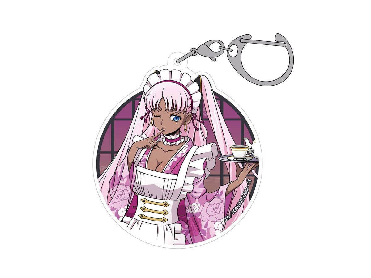 コードギアス 奪還のロゼ: 描き下ろし キャサリン・サバスラ アクリルマルチキーホルダー 和風メイドVer.