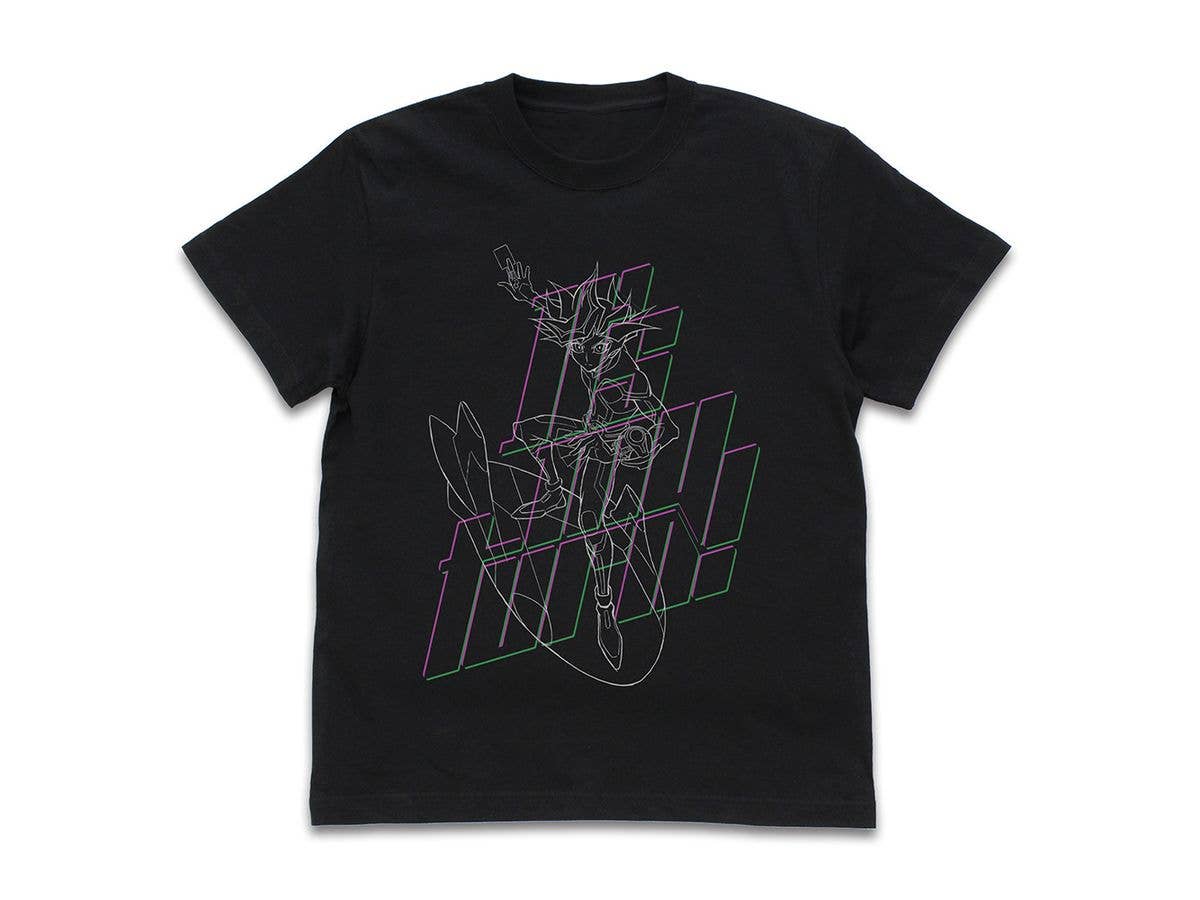 遊戯王VRAINS: Playmaker [俺のターン!] Tシャツ / BLACK-M