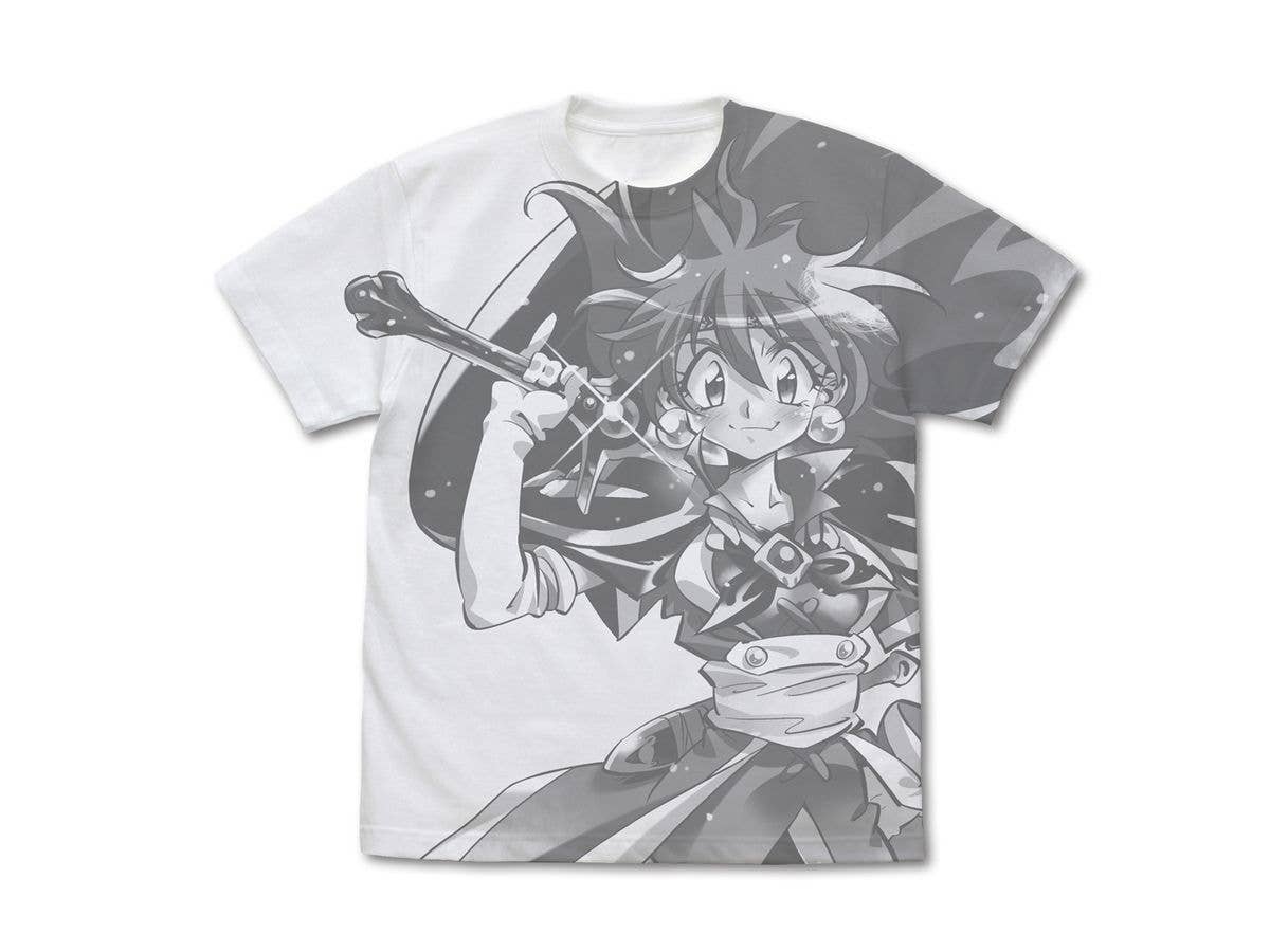 スレイヤーズ: リナ=インバース オールプリントTシャツ / WHITE-XL