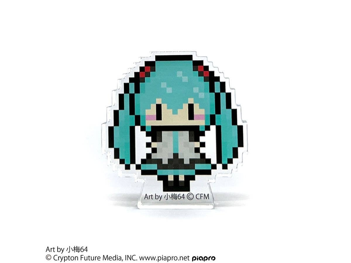 初音ミク アクリルブロックフィギュア 小梅64 Ver.