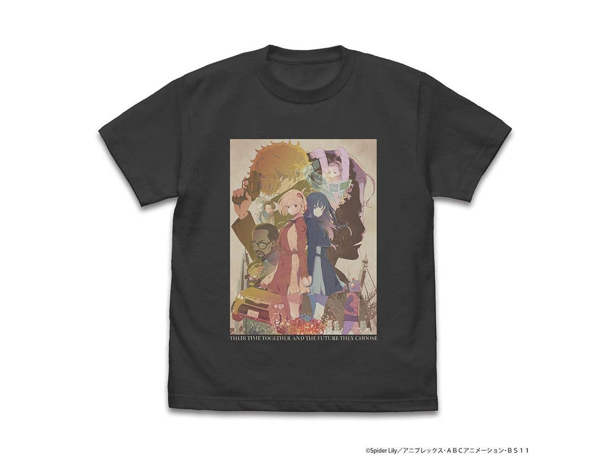 リコリス・リコイル: リコリス・リコイル キービジュアル フルカラーTシャツ / SUMI-M