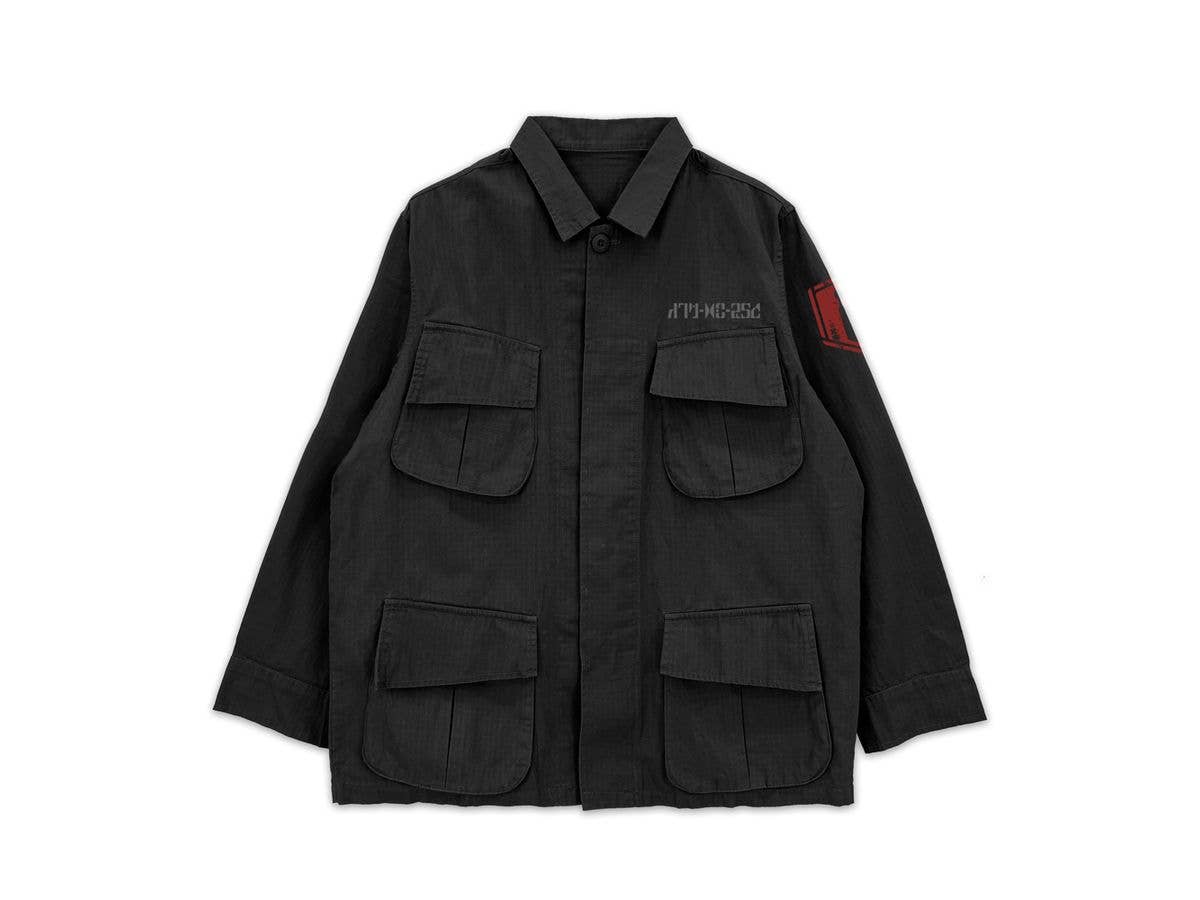 装甲騎兵ボトムズ: レッドショルダーカスタム ファティーグジャケット / BLACK-L