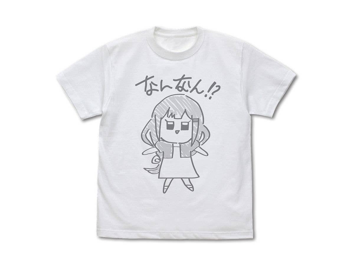 アイドルマスター ミリオンライブ!: 白石 紬のなんなん Tシャツ Ver.2.0 / WHITE-XL