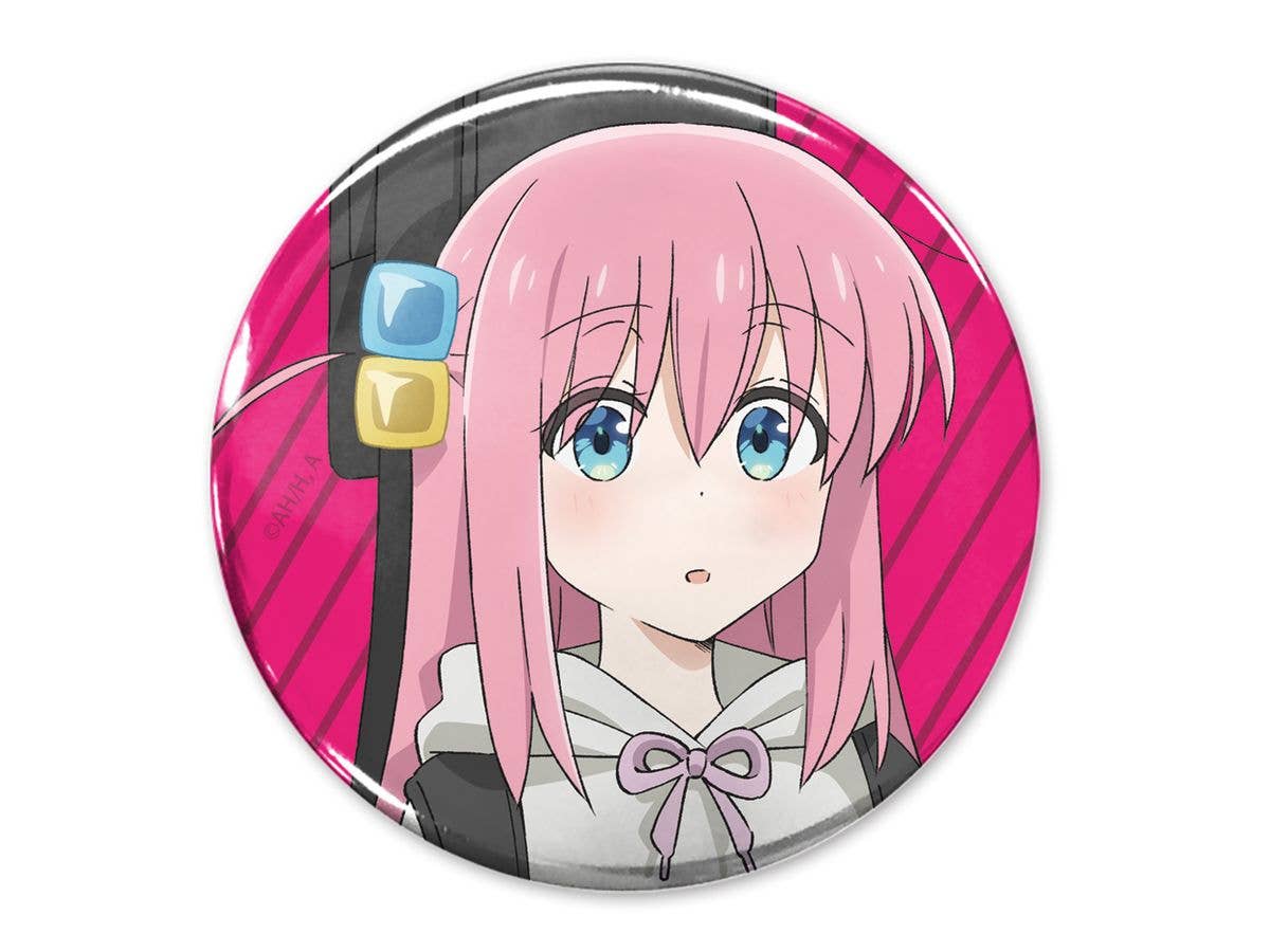 アニメ ぼっち・ざ・ろっく!: 後藤ひとり 65mm缶バッジ ストリートファッションVer.