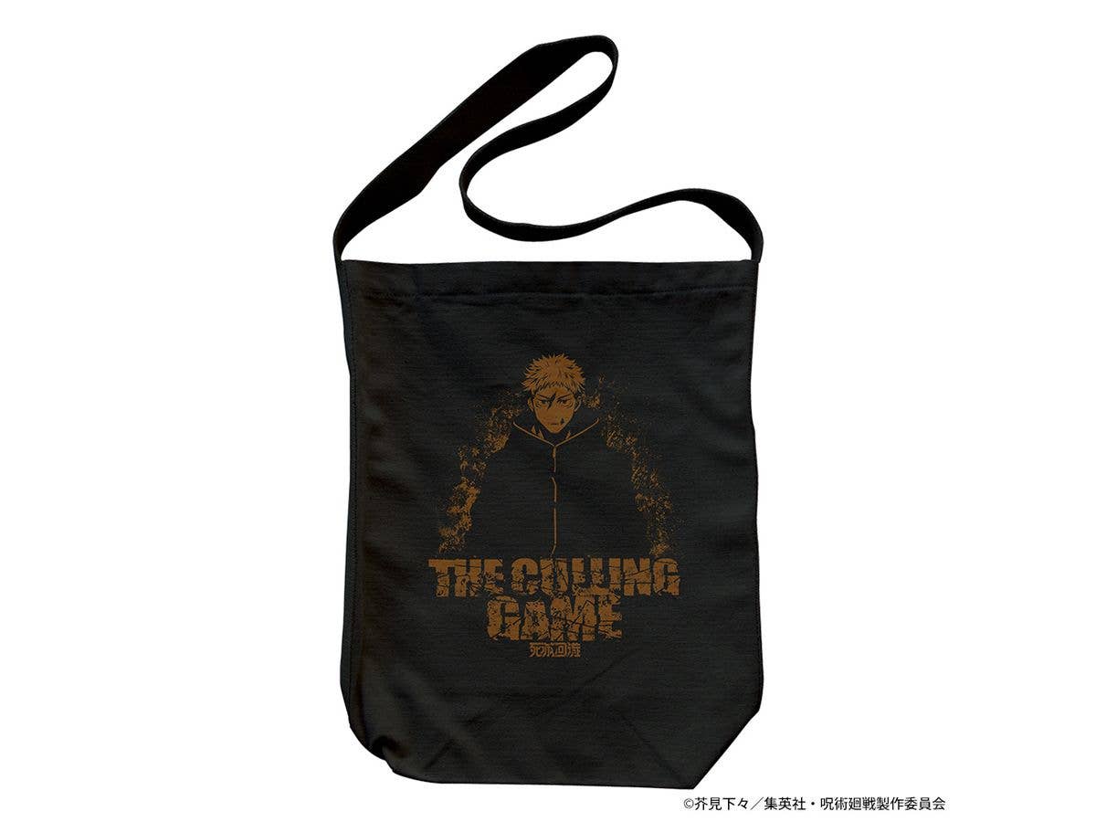 呪術廻戦: 死滅回游 虎杖 悠仁 ショルダートート / BLACK