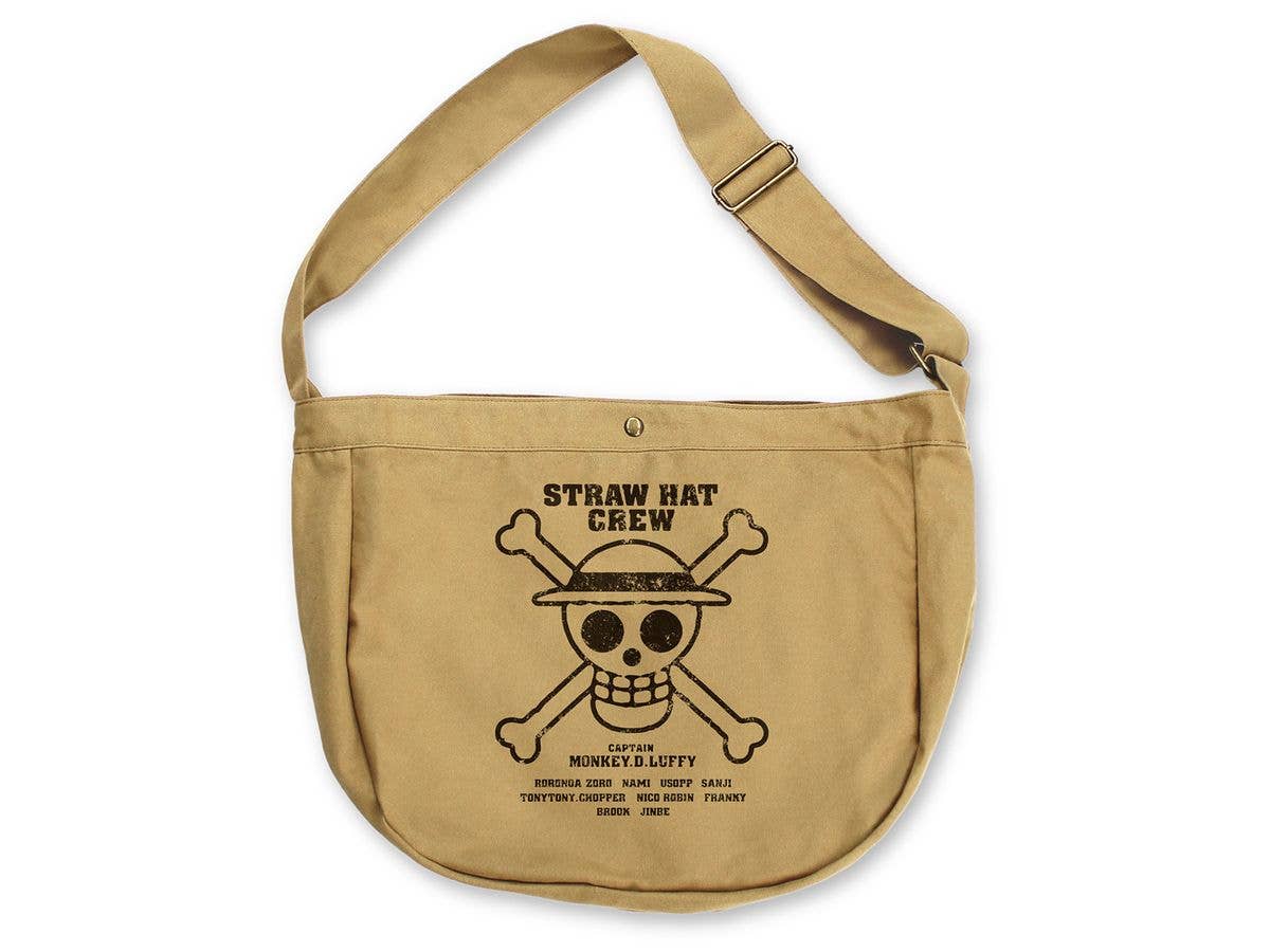 ワンピース: 麦わらの一味 ニュースペーパーバッグ/SAND KHAKI