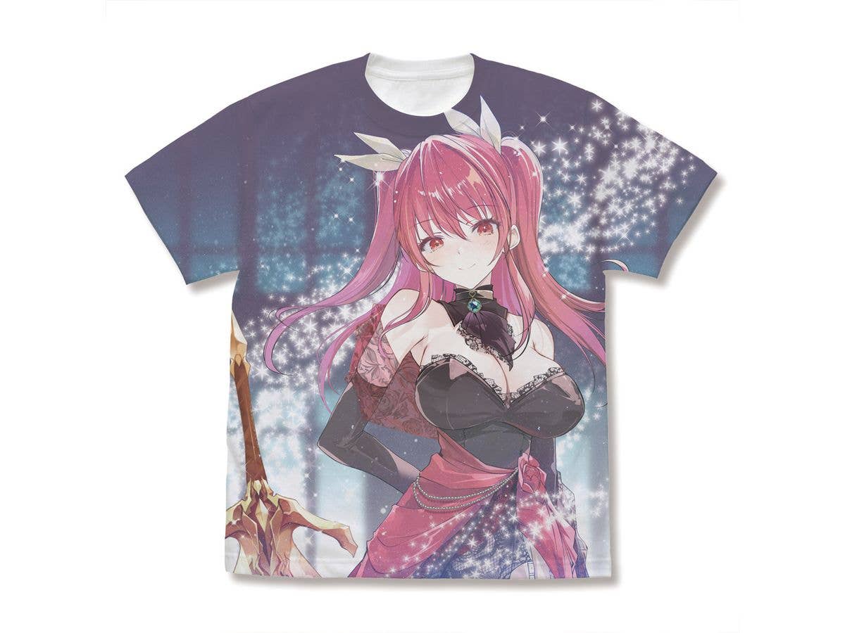 落第騎士の英雄譚: 描き下ろし ステラ・ヴァーミリオン フルグラフィックTシャツ 20th Anniversary Ver. / WHITE-L
