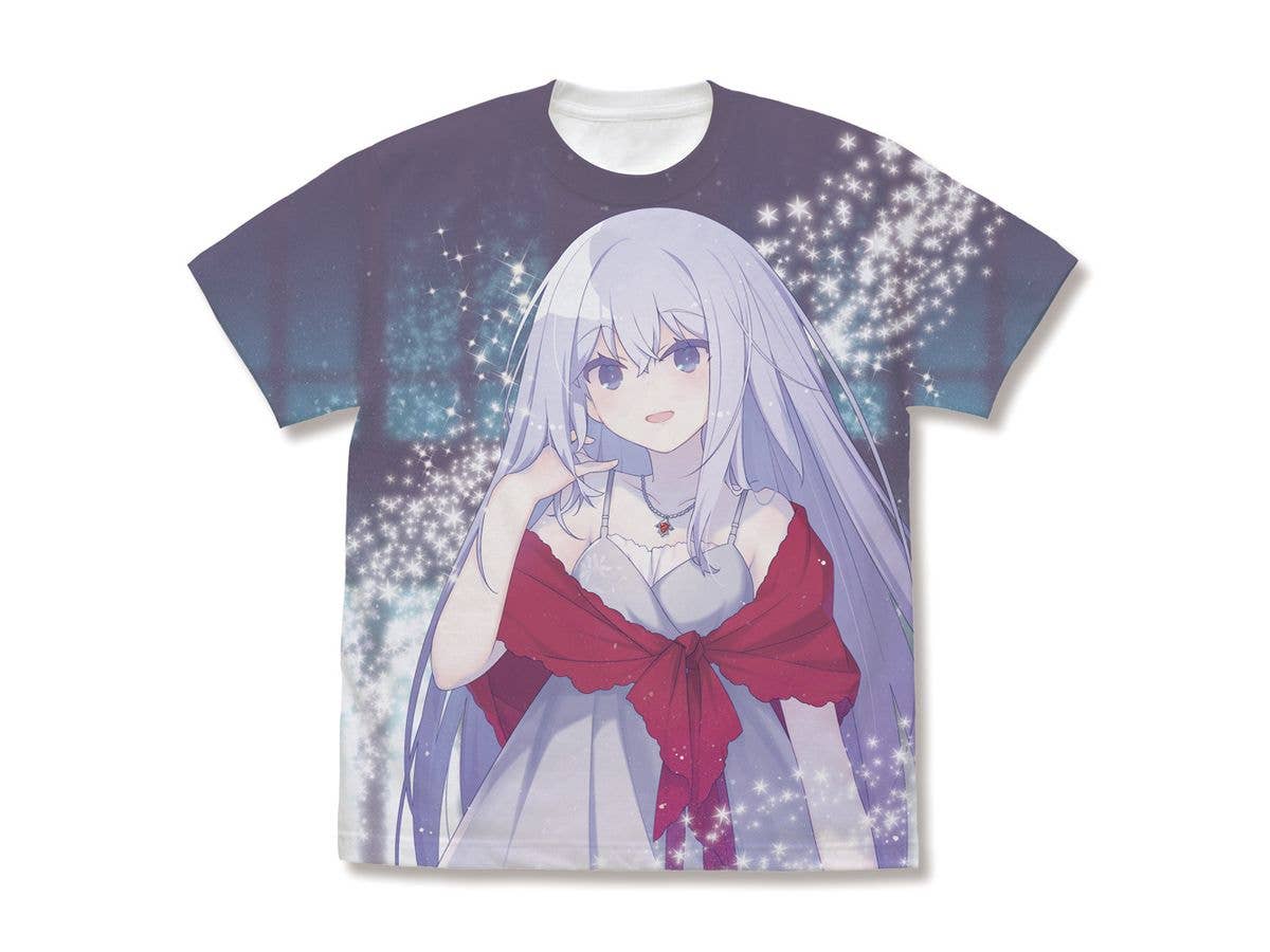 俺の彼女と幼なじみが修羅場すぎる: 描き下ろし 夏川真涼 フルグラフィックTシャツ 20th Anniversary Ver. / WHITE-M