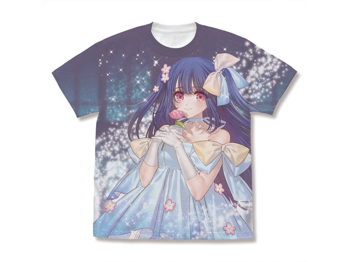 のうりん: 描き下ろし 木下林檎 フルグラフィックTシャツ 20th Anniversary Ver. / WHITE-M