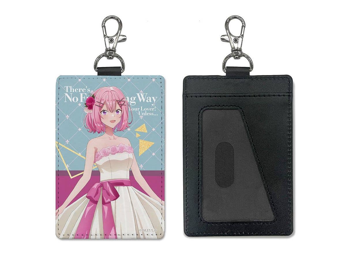 わたしが恋人になれるわけないじゃん、ムリムリ!(※ムリじゃなかった!?): 描き下ろし 甘織れな子 パスケース (ナスカン付き) パーティドレスVer.
