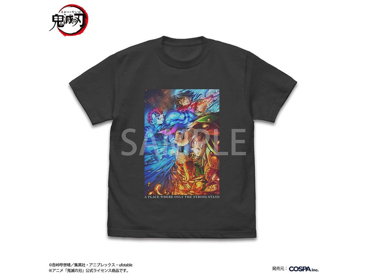 アニメ 鬼滅の刃 : 炭治郎・義勇と猗窩座フルカラーTシャツ / SUMI-S