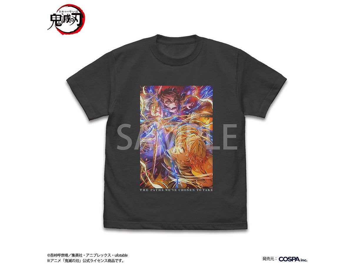 アニメ 鬼滅の刃 : 善逸と獪岳フルカラーTシャツ / SUMI-L