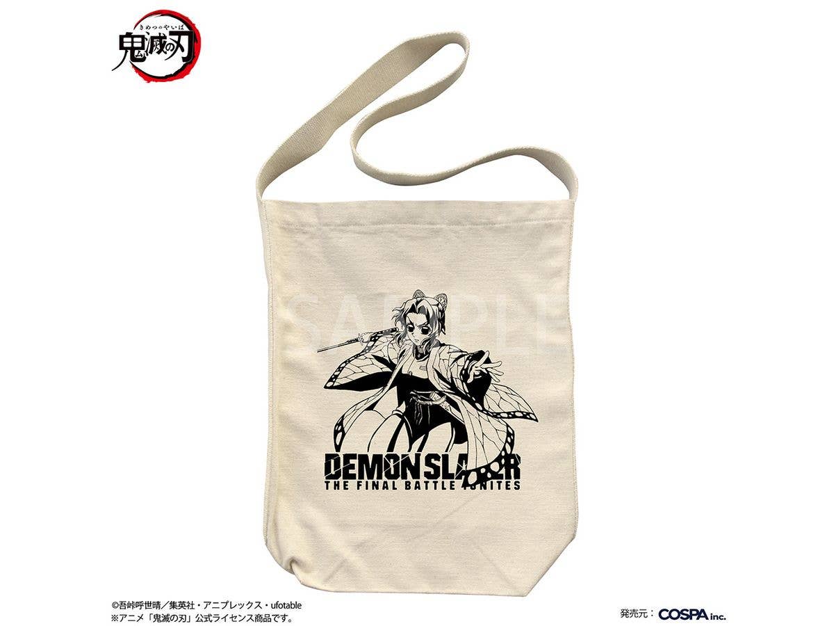 アニメ 鬼滅の刃: 胡蝶しのぶ ショルダートート 無限城編Ver. / NATURAL