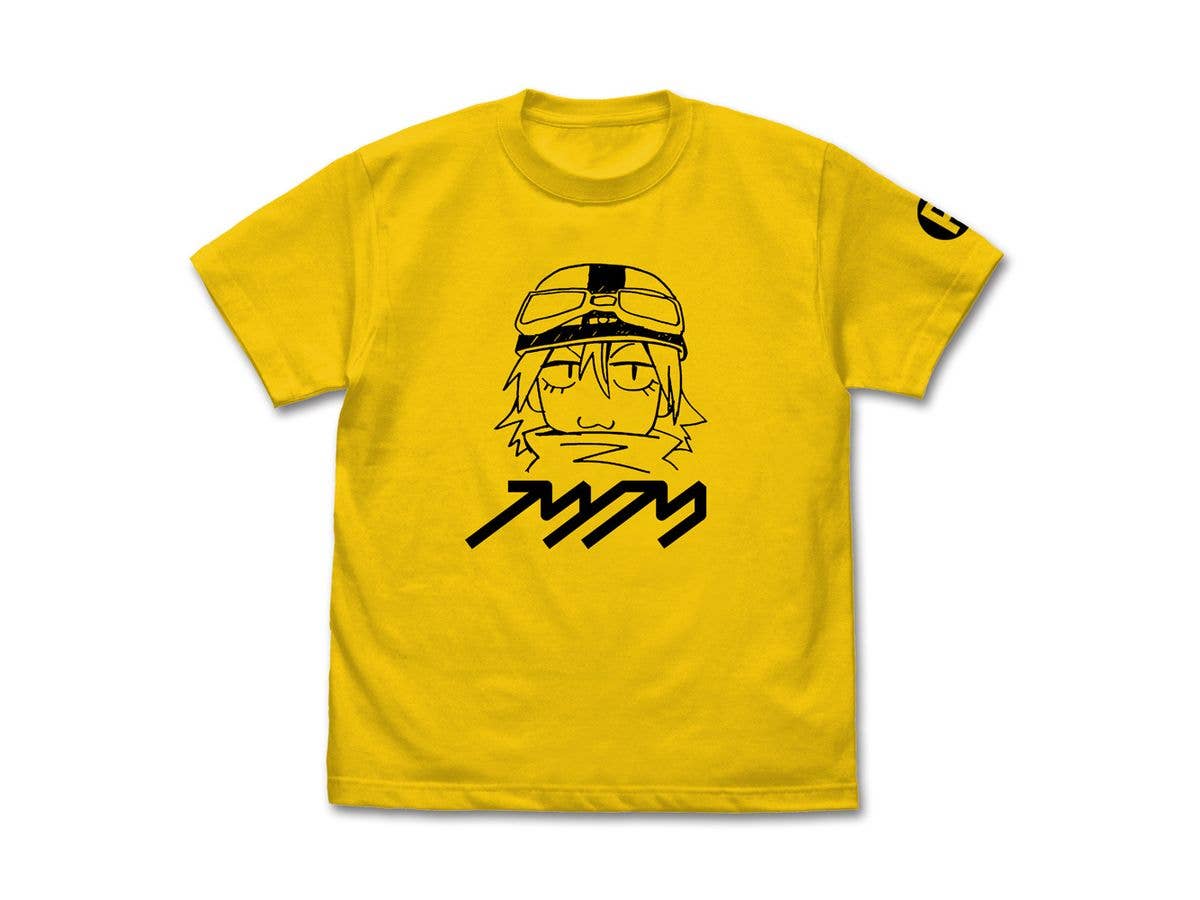 フリクリ: フリクリ ハル子 Tシャツ Ver2.0 / CANARY YELLOW-S