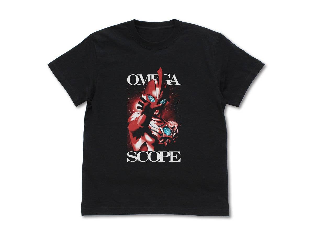 ウルトラマンオメガ: オメガスコープ Tシャツ / BLACK-XL