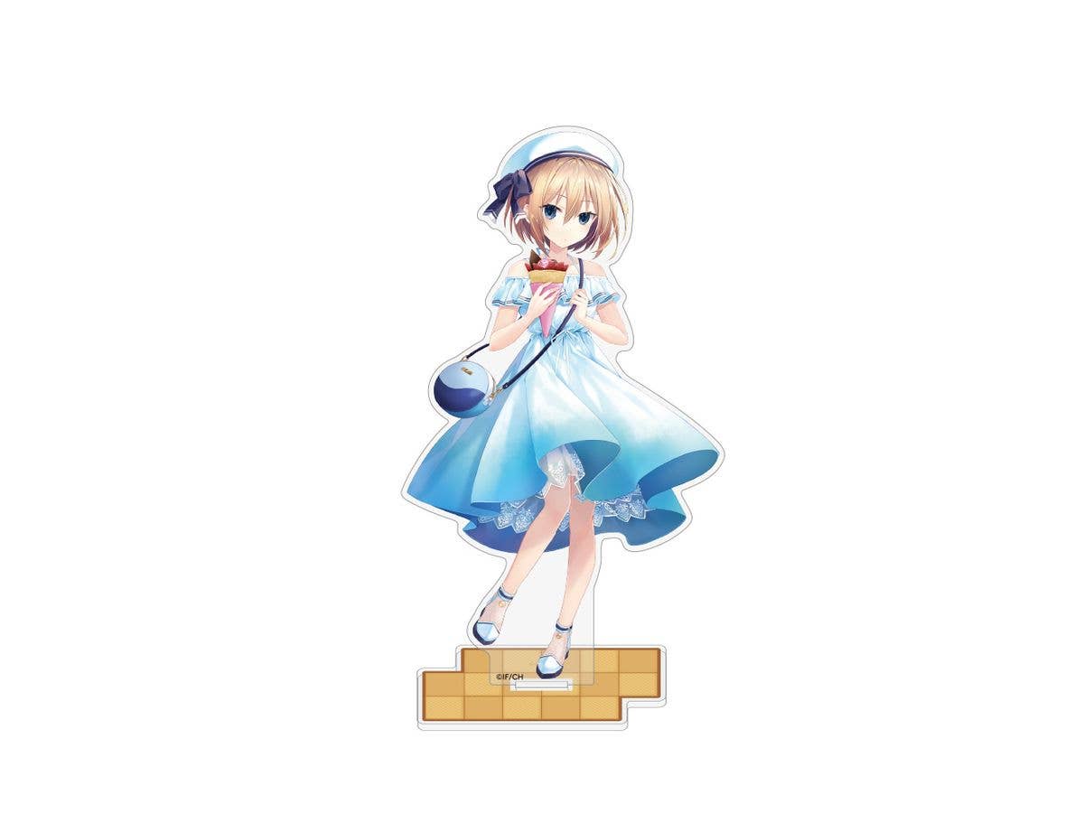 超次元ゲイム ネプテューヌ: 描き下ろし ブラン アクリルスタンド (大) スイーツタイムVer.