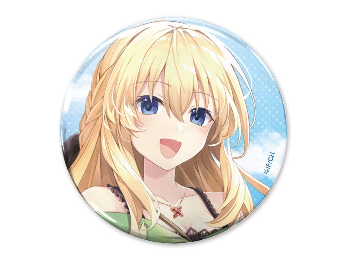 超次元ゲイム ネプテューヌ: 描き下ろし ベール 65mm缶バッジ スイーツタイムVer.