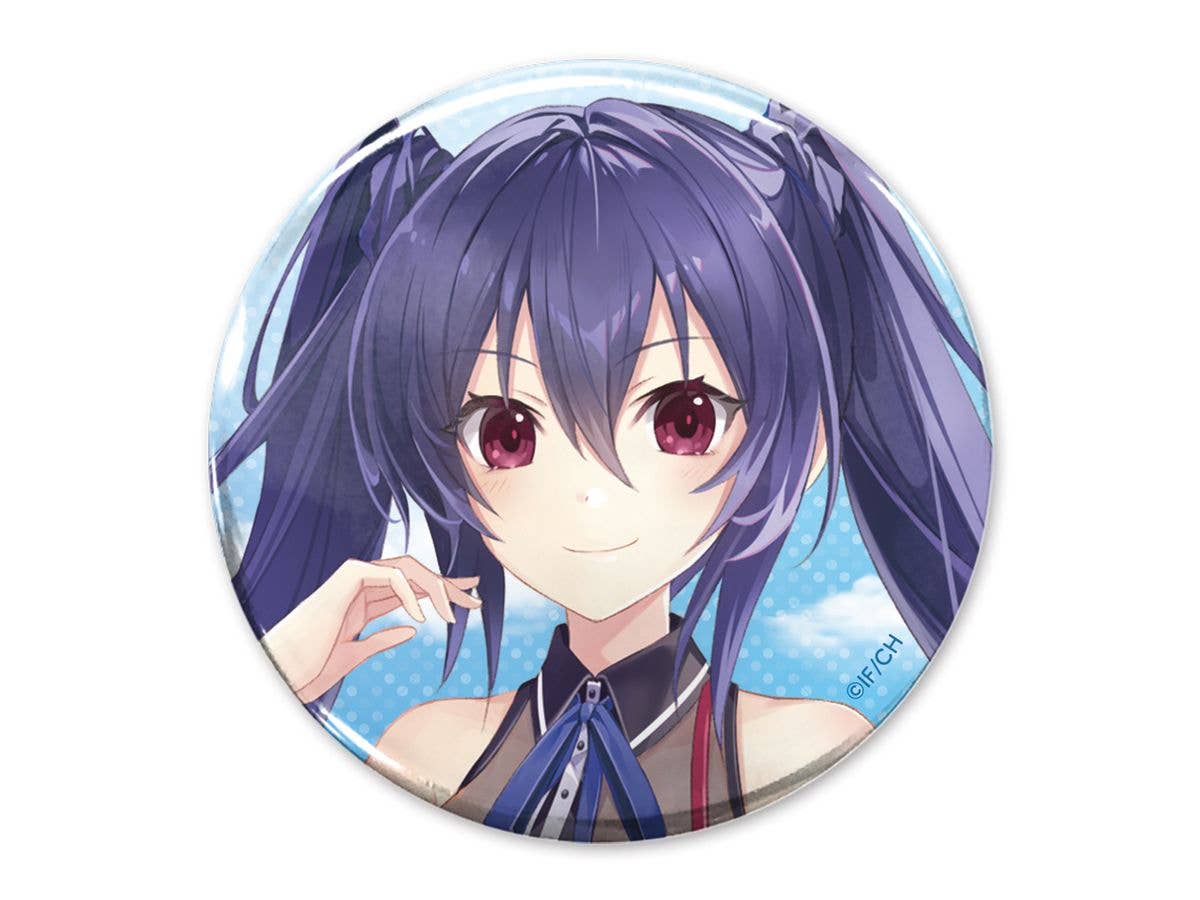 超次元ゲイム ネプテューヌ: 描き下ろし ノワール 65mm缶バッジ スイーツタイムVer.